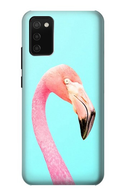 S3708 ピンクのフラミンゴ Pink Flamingo Samsung Galaxy A02s, Galaxy M02s バックケース、フリップケース・カバー