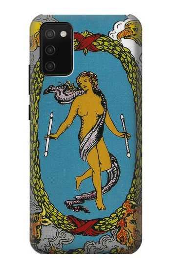 S3746 タロットカード世界 Tarot Card The World Samsung Galaxy A02s, Galaxy M02s バックケース、フリップケース・カバー
