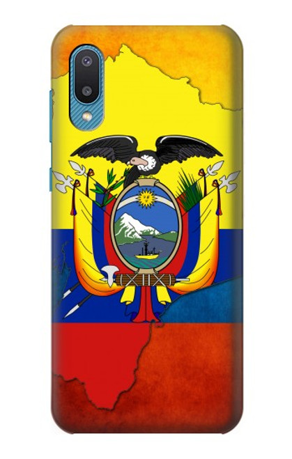 S3020 エクアドルの旗 Ecuador Flag Samsung Galaxy A04, Galaxy A02, M02 バックケース、フリップケース・カバー