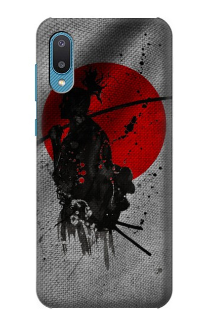 S3517 日本国旗Sa Japan Flag Samurai Samsung Galaxy A04, Galaxy A02, M02 バックケース、フリップケース・カバー