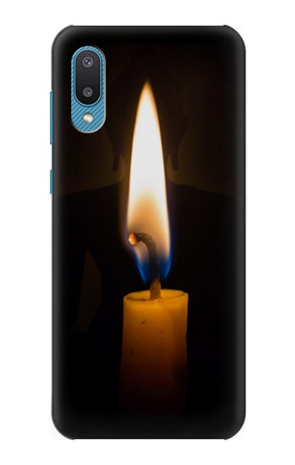 S3530 仏 Buddha Candle Burning Samsung Galaxy A04, Galaxy A02, M02 バックケース、フリップケース・カバー