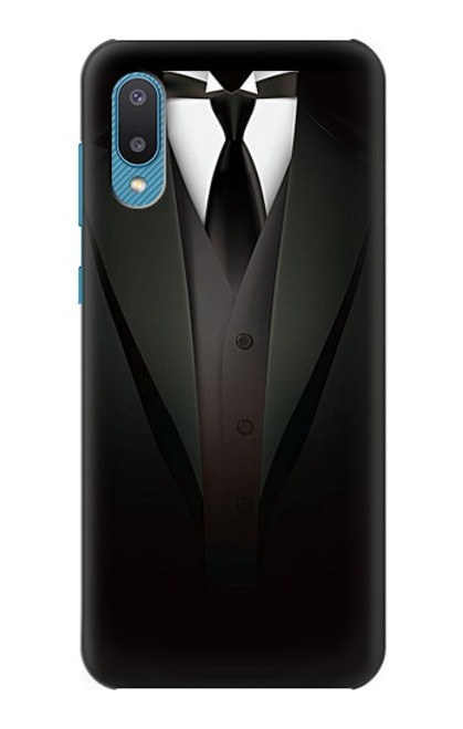 S3534 メンズスーツ Men Suit Samsung Galaxy A04, Galaxy A02, M02 バックケース、フリップケース・カバー