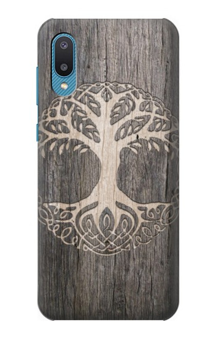 S3591 バイキングツリーオブライフシンボル Viking Tree of Life Symbol Samsung Galaxy A04, Galaxy A02, M02 バックケース、フリップケース・カバー