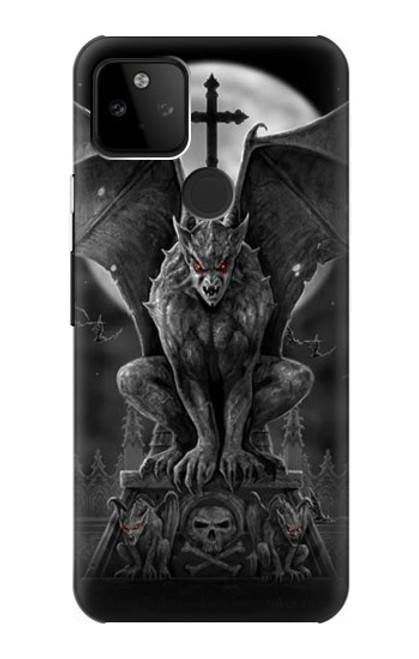 S0850 ガーゴイル悪魔 Gargoyle Devil Demon Google Pixel 5A 5G バックケース、フリップケース・カバー