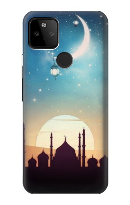 S3502 イスラムの夕日 Islamic Sunset Google Pixel 5A 5G バックケース、フリップケース・カバー