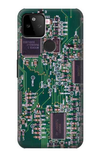 S3519 電子回路基板のグラフィック Electronics Circuit Board Graphic Google Pixel 5A 5G バックケース、フリップケース・カバー