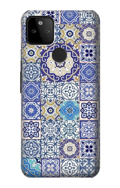 S3537 モロッコのモザイクパターン Moroccan Mosaic Pattern Google Pixel 5A 5G バックケース、フリップケース・カバー