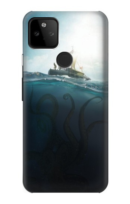 S3540 巨大なタコ Giant Octopus Google Pixel 5A 5G バックケース、フリップケース・カバー