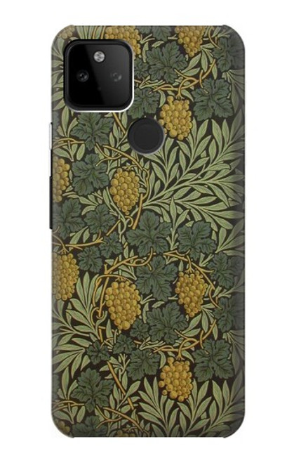 S3662 ウィリアム・モリス・ヴァイン・パターン William Morris Vine Pattern Google Pixel 5A 5G バックケース、フリップケース・カバー