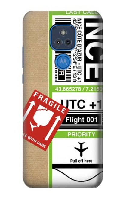 S3543 荷物タグアート Luggage Tag Art Motorola Moto G Play (2021) バックケース、フリップケース・カバー