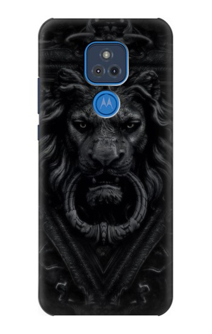 S3619 ダークゴシックライオン Dark Gothic Lion Motorola Moto G Play (2021) バックケース、フリップケース・カバー