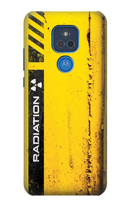 S3714 放射線警告 Radiation Warning Motorola Moto G Play (2021) バックケース、フリップケース・カバー