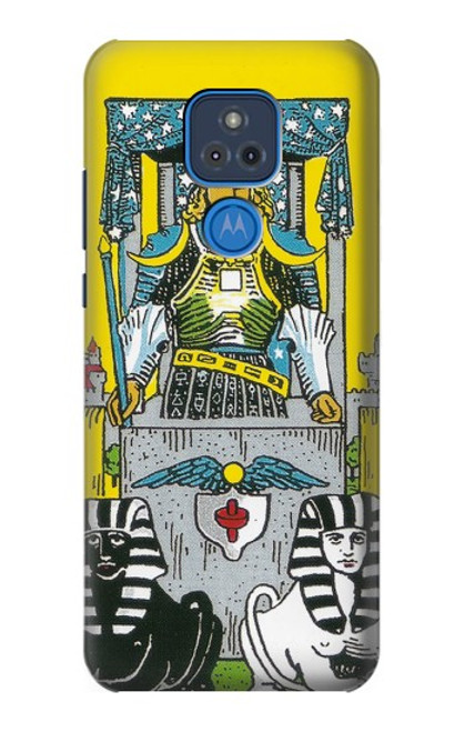 S3739 タロットカード戦車 Tarot Card The Chariot Motorola Moto G Play (2021) バックケース、フリップケース・カバー