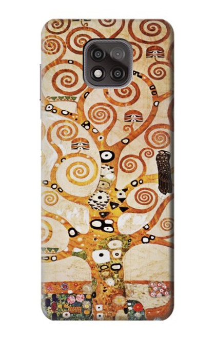 S2723 グスタフ・クリムト 生命の木 The Tree of Life Gustav Klimt Motorola Moto G Power (2021) バックケース、フリップケース・カバー