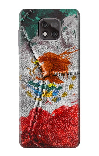 S3314 メキシコの旗Vinatage Foorball Graphic Mexico Flag Vinatage Football Graphic Motorola Moto G Power (2021) バックケース、フリップケース・カバー