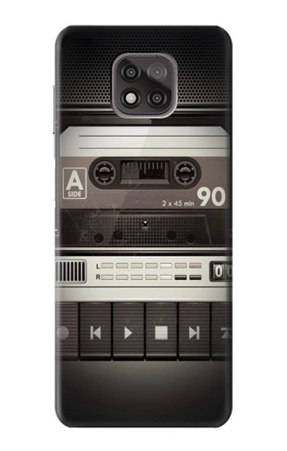S3501 ビンテージカセットプレーヤー Vintage Cassette Player Motorola Moto G Power (2021) バックケース、フリップケース・カバー