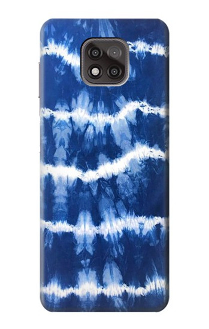 S3671 ブルータイダイ Blue Tie Dye Motorola Moto G Power (2021) バックケース、フリップケース・カバー