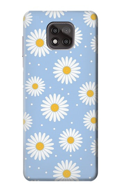 S3681 デイジーの花のパターン Daisy Flowers Pattern Motorola Moto G Power (2021) バックケース、フリップケース・カバー