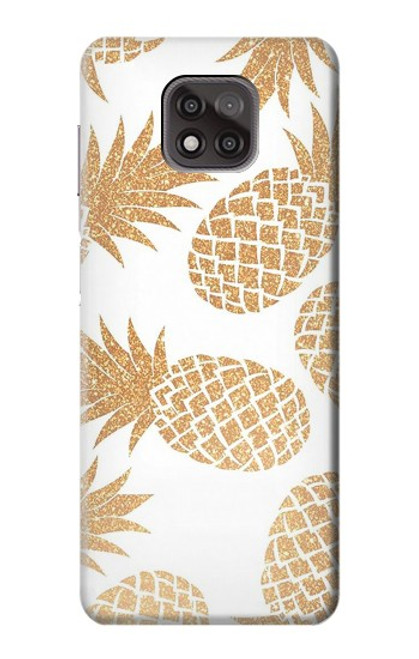 S3718 シームレスパイナップル Seamless Pineapple Motorola Moto G Power (2021) バックケース、フリップケース・カバー