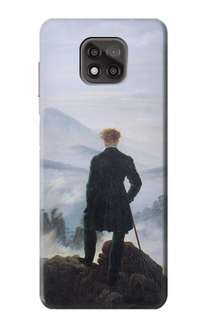 S3789 霧の海の上の放浪者 Wanderer above the Sea of Fog Motorola Moto G Power (2021) バックケース、フリップケース・カバー