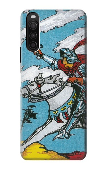 S3731 タロットカード剣の騎士 Tarot Card Knight of Swords Sony Xperia 10 III バックケース、フリップケース・カバー