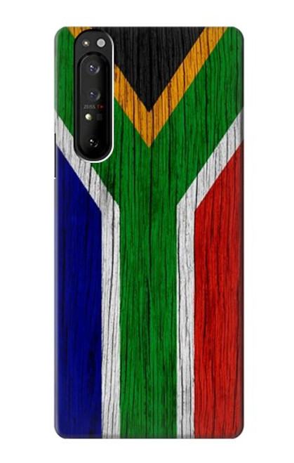 S3464 南アフリカの国旗 South Africa Flag Sony Xperia 1 III バックケース、フリップケース・カバー