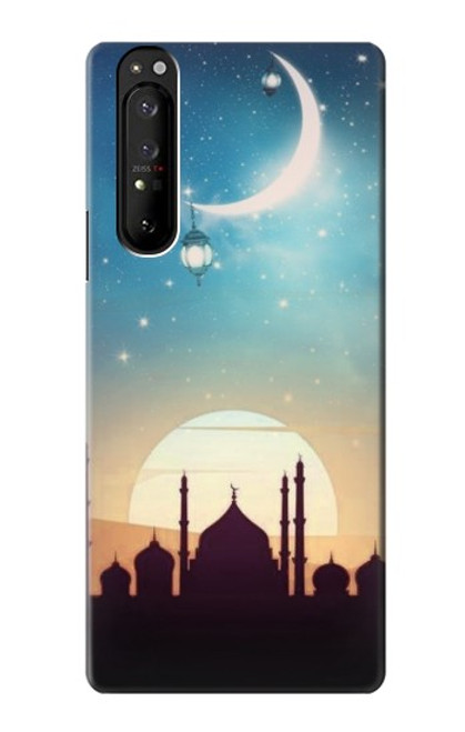 S3502 イスラムの夕日 Islamic Sunset Sony Xperia 1 III バックケース、フリップケース・カバー