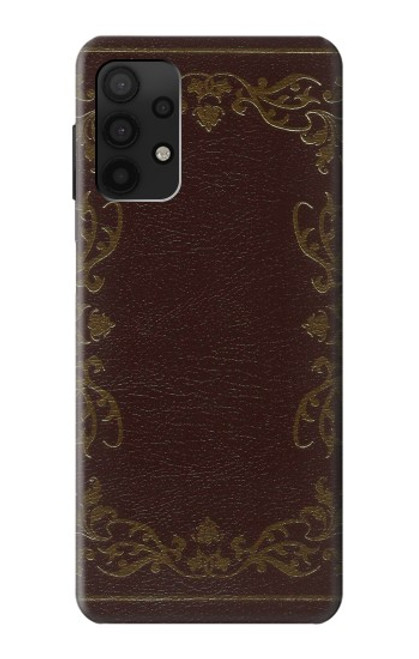 S3553 ヴィンテージブックカバー Vintage Book Cover Samsung Galaxy A32 4G バックケース、フリップケース・カバー