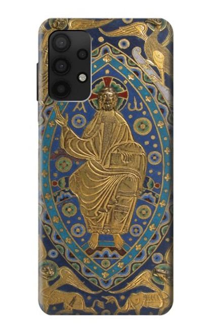 S3620 ブックカバーキリスト Book Cover Christ Majesty Samsung Galaxy A32 4G バックケース、フリップケース・カバー