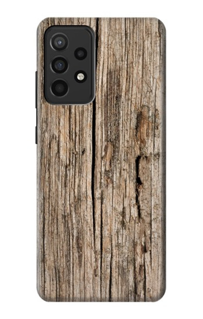 S0600 木材 グラフィックプリント Wood Graphic Printed Samsung Galaxy A52, Galaxy A52 5G バックケース、フリップケース・カバー