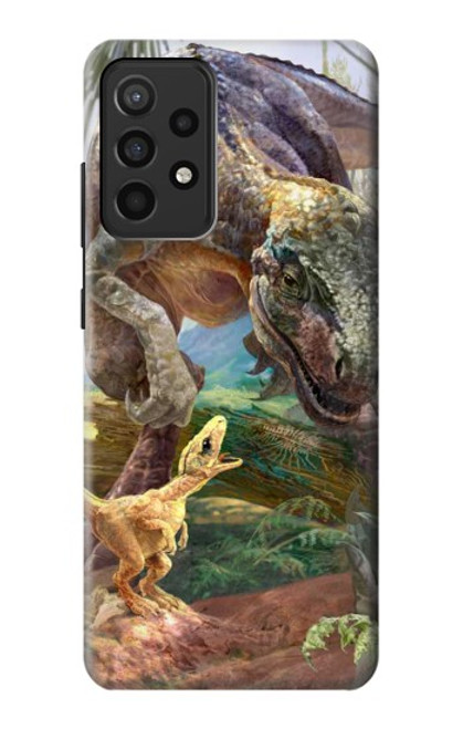 S1290 恐竜T-レックス Dinosaurs T-Rex Samsung Galaxy A52, Galaxy A52 5G バックケース、フリップケース・カバー