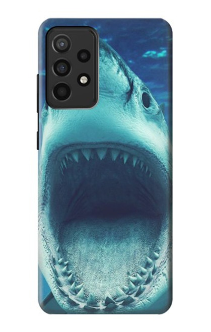 S3548 イタチザメ Tiger Shark Samsung Galaxy A52, Galaxy A52 5G バックケース、フリップケース・カバー