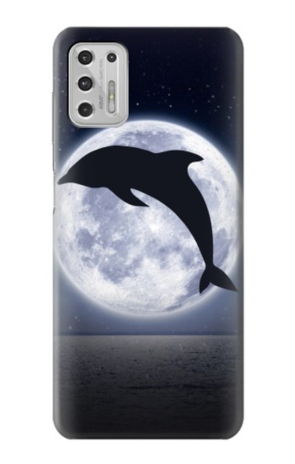 S3510 ドルフィン Dolphin Moon Night Motorola Moto G Stylus (2021) バックケース、フリップケース・カバー