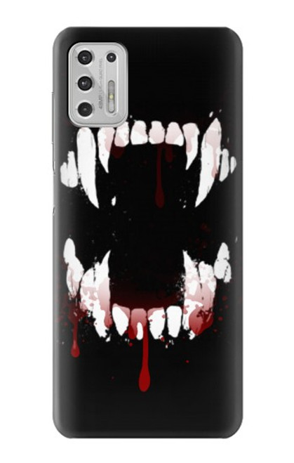 S3527 吸血鬼の歯 Vampire Teeth Bloodstain Motorola Moto G Stylus (2021) バックケース、フリップケース・カバー