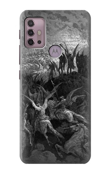 S1026 ギュスターヴ・ドレ 失楽園 Gustave Dore Paradise Lost Motorola Moto G30, G20, G10 バックケース、フリップケース・カバー