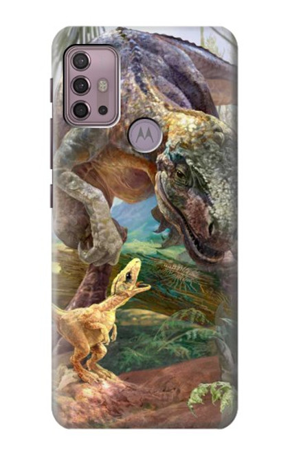 S1290 恐竜T-レックス Dinosaurs T-Rex Motorola Moto G30, G20, G10 バックケース、フリップケース・カバー