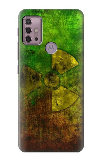 S3202 ハザードシンボル Radioactive Nuclear Hazard Symbol Motorola Moto G30, G20, G10 バックケース、フリップケース・カバー
