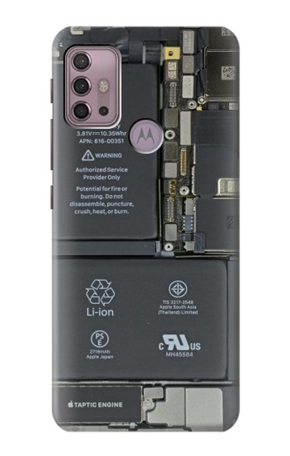 S3467 携帯電話の中のグラフィック Inside Mobile Phone Graphic Motorola Moto G30, G20, G10 バックケース、フリップケース・カバー