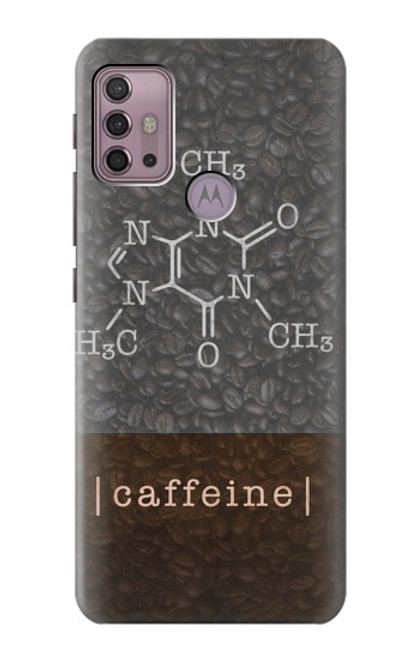 S3475 カフェイン分子 Caffeine Molecular Motorola Moto G30, G20, G10 バックケース、フリップケース・カバー