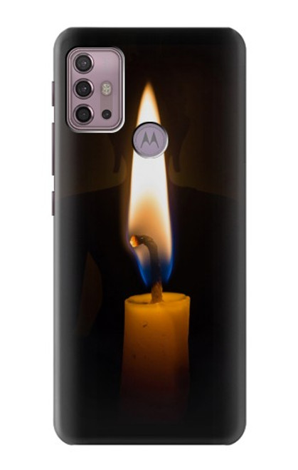 S3530 仏 Buddha Candle Burning Motorola Moto G30, G20, G10 バックケース、フリップケース・カバー