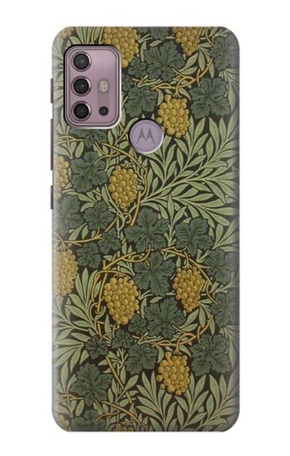 S3662 ウィリアム・モリス・ヴァイン・パターン William Morris Vine Pattern Motorola Moto G30, G20, G10 バックケース、フリップケース・カバー