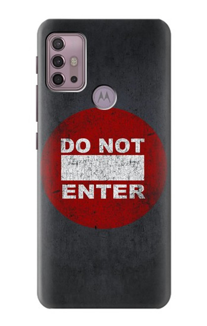 S3683 立入禁止 Do Not Enter Motorola Moto G30, G20, G10 バックケース、フリップケース・カバー