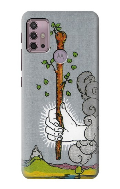 S3723 タロットカードワンドの時代 Tarot Card Age of Wands Motorola Moto G30, G20, G10 バックケース、フリップケース・カバー