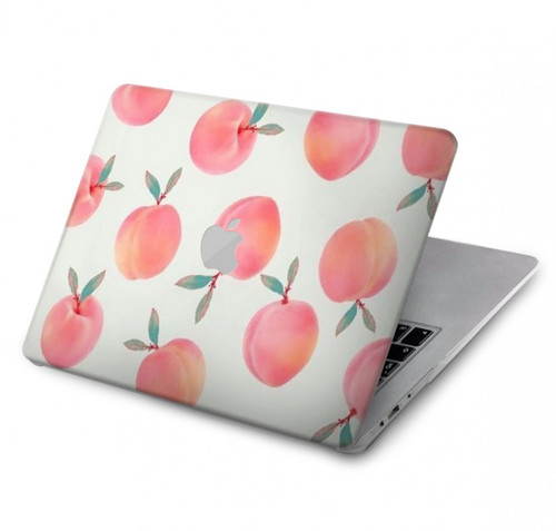 S3503 桃 Peach MacBook Air 13″ - A1932, A2179, A2337 ケース・カバー