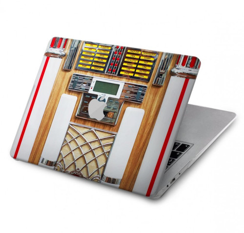 S2853 ジュークボックス - 自動レトロな音楽再生デバイス  Jukebox Music Playing Device MacBook Pro 13″ - A1706, A1708, A1989, A2159, A2289, A2251, A2338 ケース・カバー
