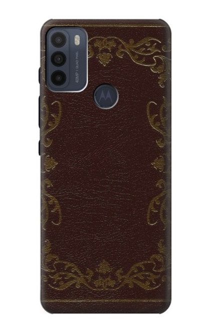 S3553 ヴィンテージブックカバー Vintage Book Cover Motorola Moto G50 バックケース、フリップケース・カバー