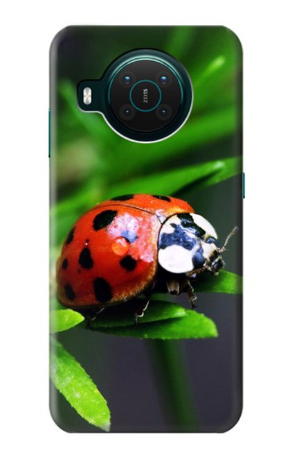 S0263 天道虫 Ladybug Nokia X10 バックケース、フリップケース・カバー