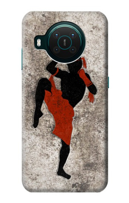 S2634 ムエタイキックボクシング格闘技 Muay Thai Kickboxing Martial Art Nokia X10 バックケース、フリップケース・カバー