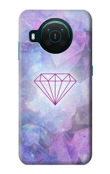 S3455 ダイヤモンド Diamond Nokia X10 バックケース、フリップケース・カバー