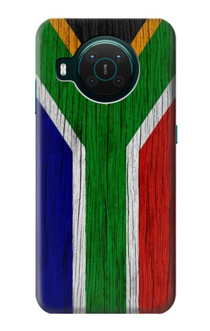 S3464 南アフリカの国旗 South Africa Flag Nokia X10 バックケース、フリップケース・カバー